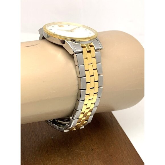 Movado Women\'s Watch 0607630 Mother of Pearl Diamond Swiss Quartz Two Tone Steel main image 9